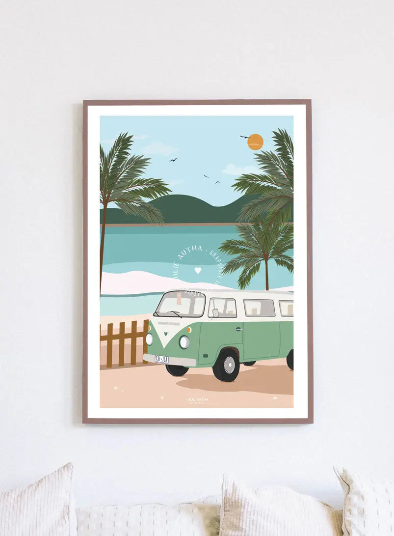 Van life - Affiche Julie Autha