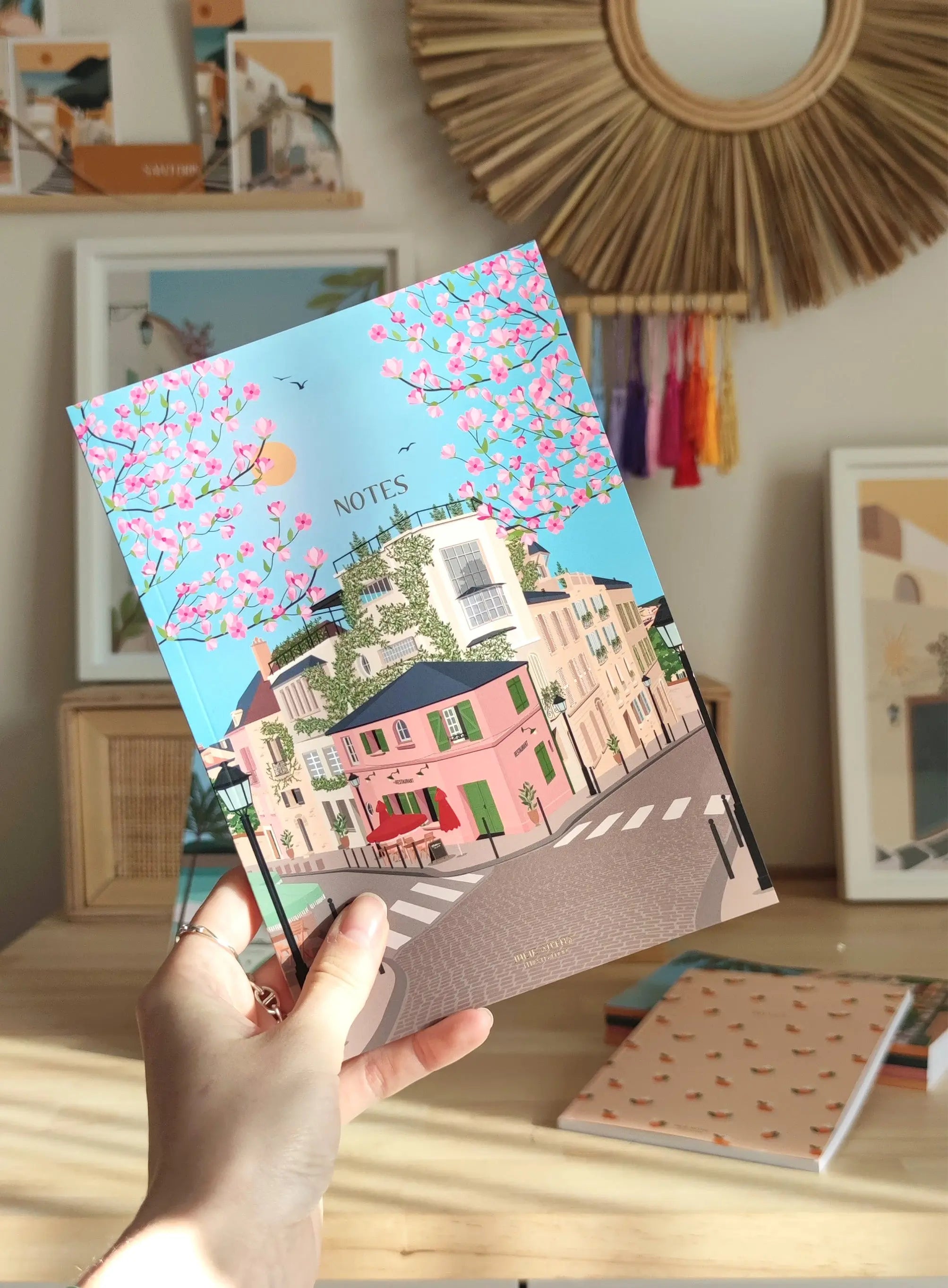 Carnet de notes A5 - Montmartre Julie Autha
