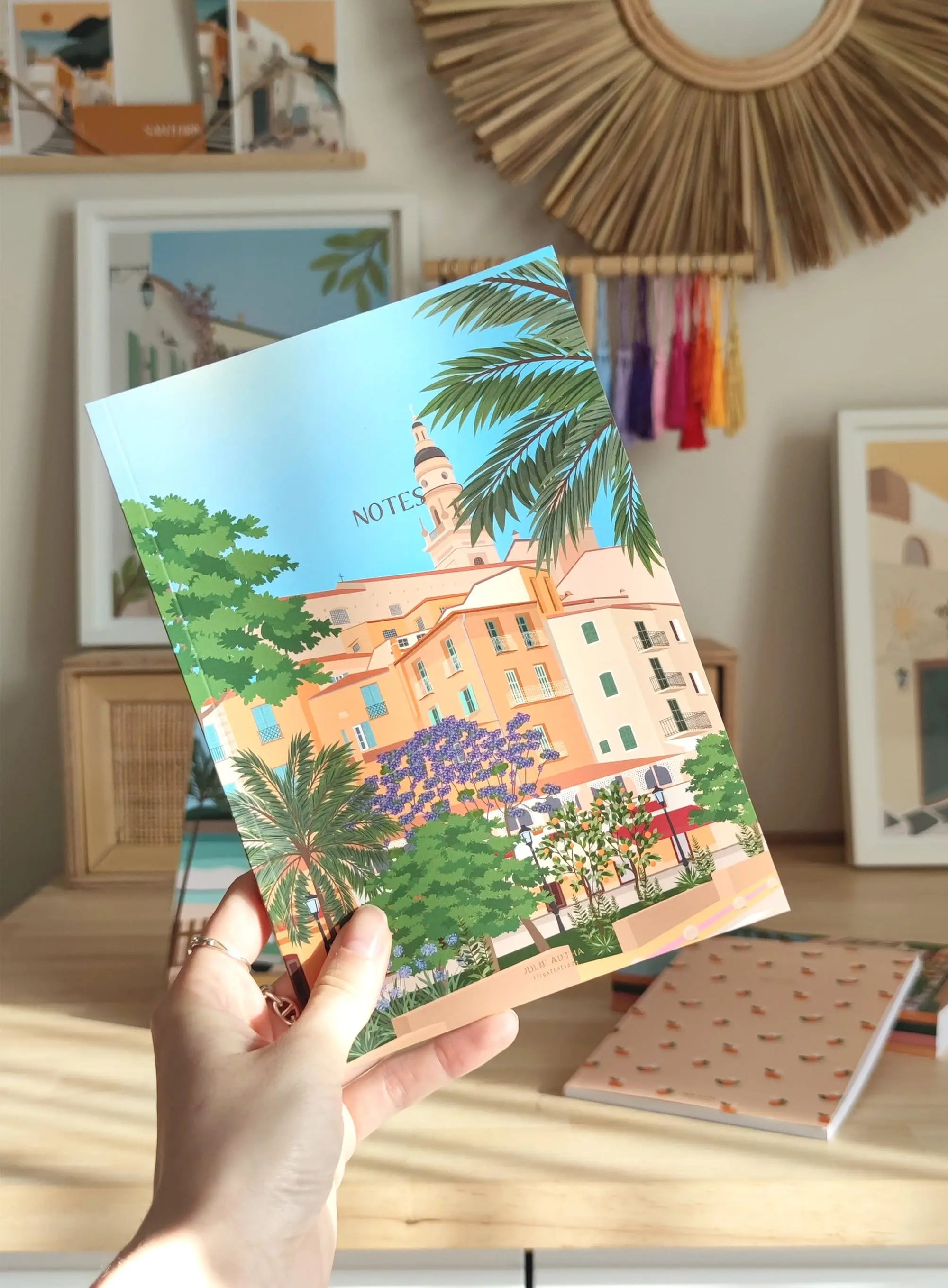 Carnet de notes A5 - Menton Julie Autha