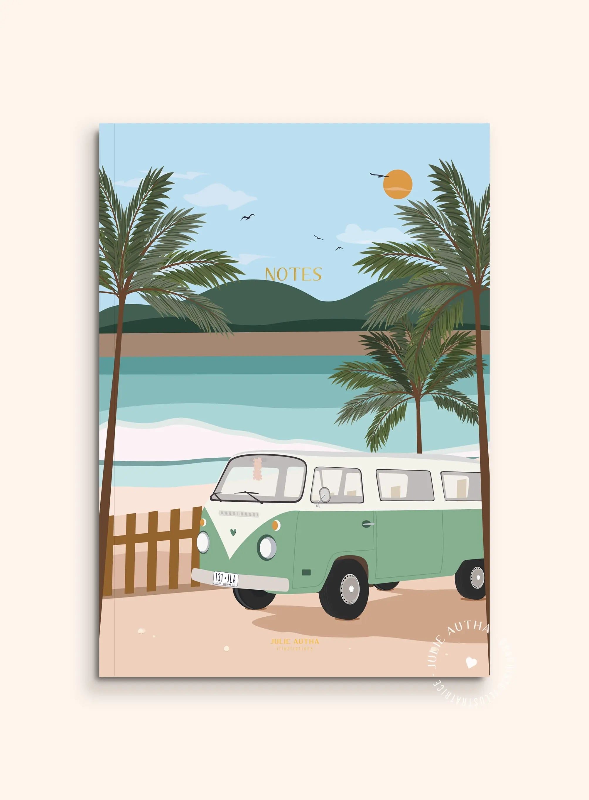 Carnet de notes A5 - Van Julie Autha