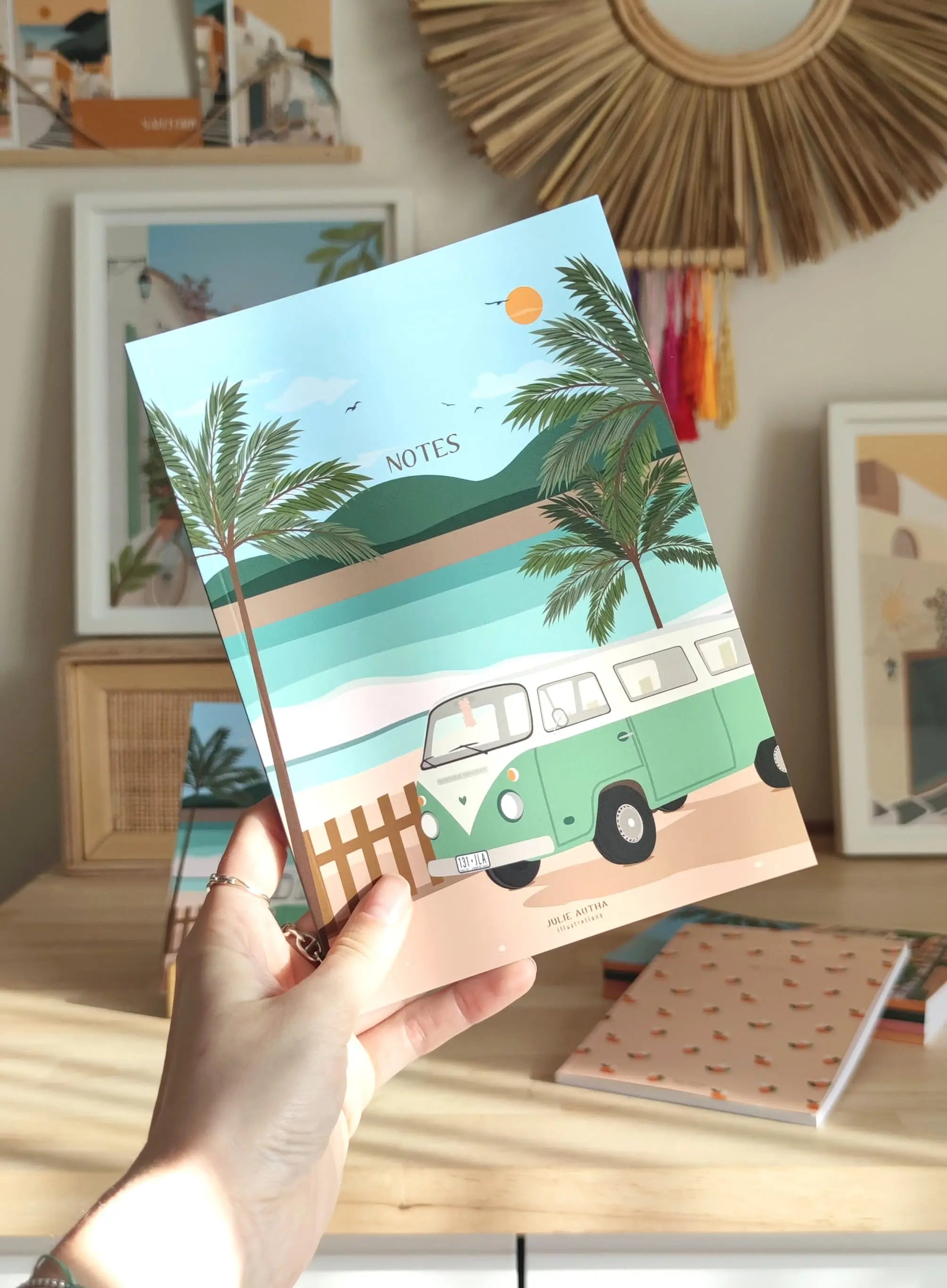 Carnet de notes A5 - Van Julie Autha