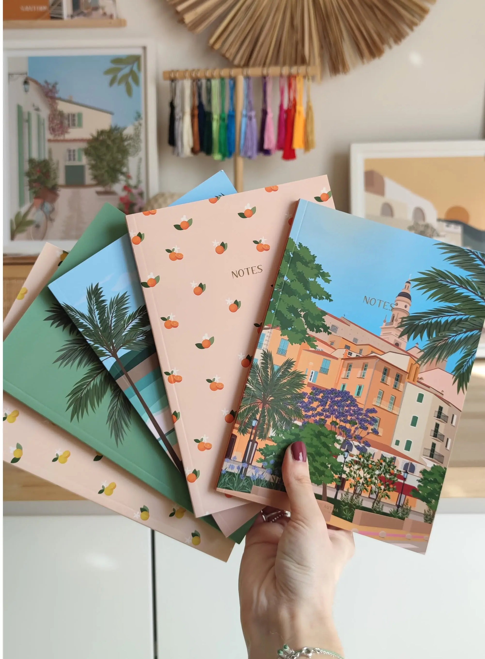 Carnet de notes A5 - Menton Julie Autha
