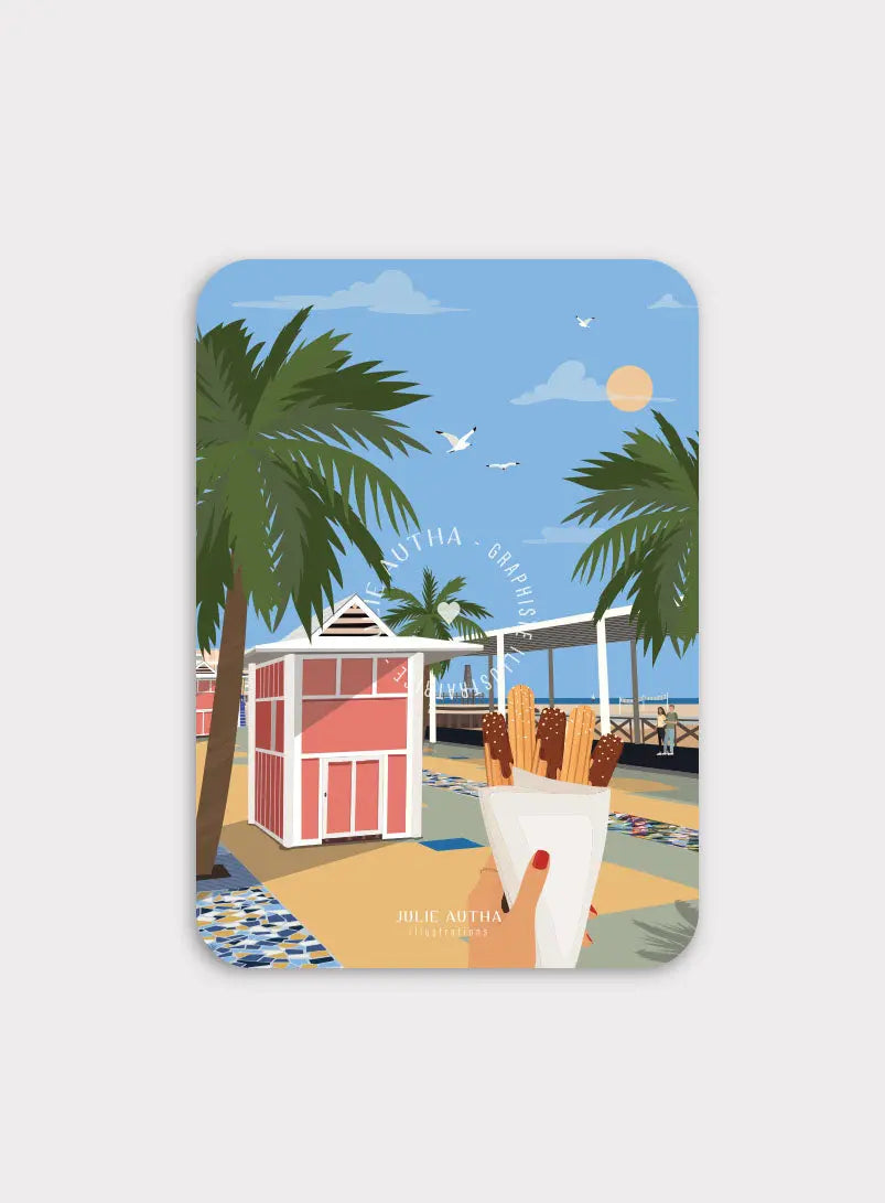 Magnet Le Kyklos de Port-Leucate Julie Autha