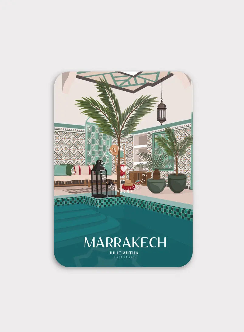 Magnet Marrakech Patio Julie Autha