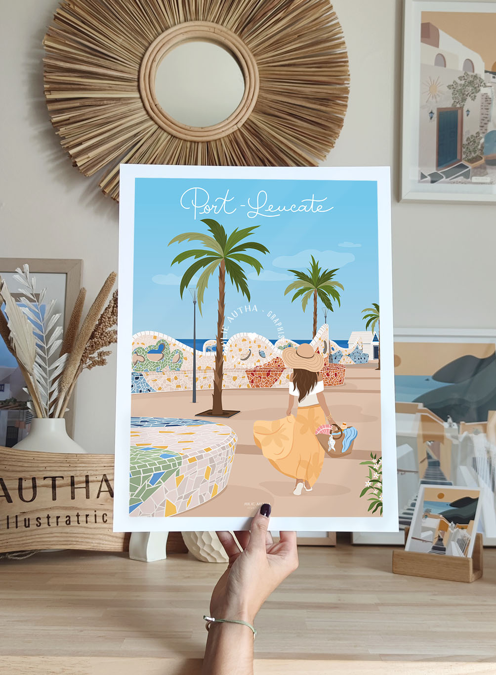 Port-Leucate - Affiche Julie Autha