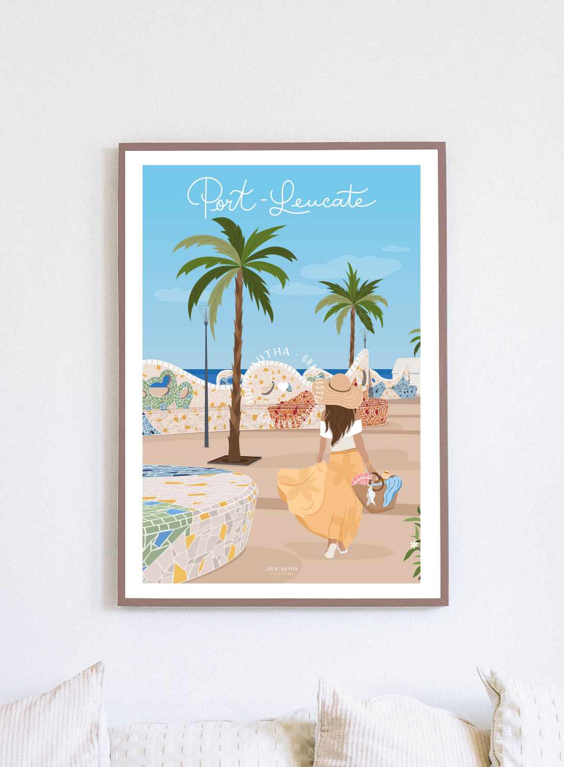 Port-Leucate - Affiche Julie Autha