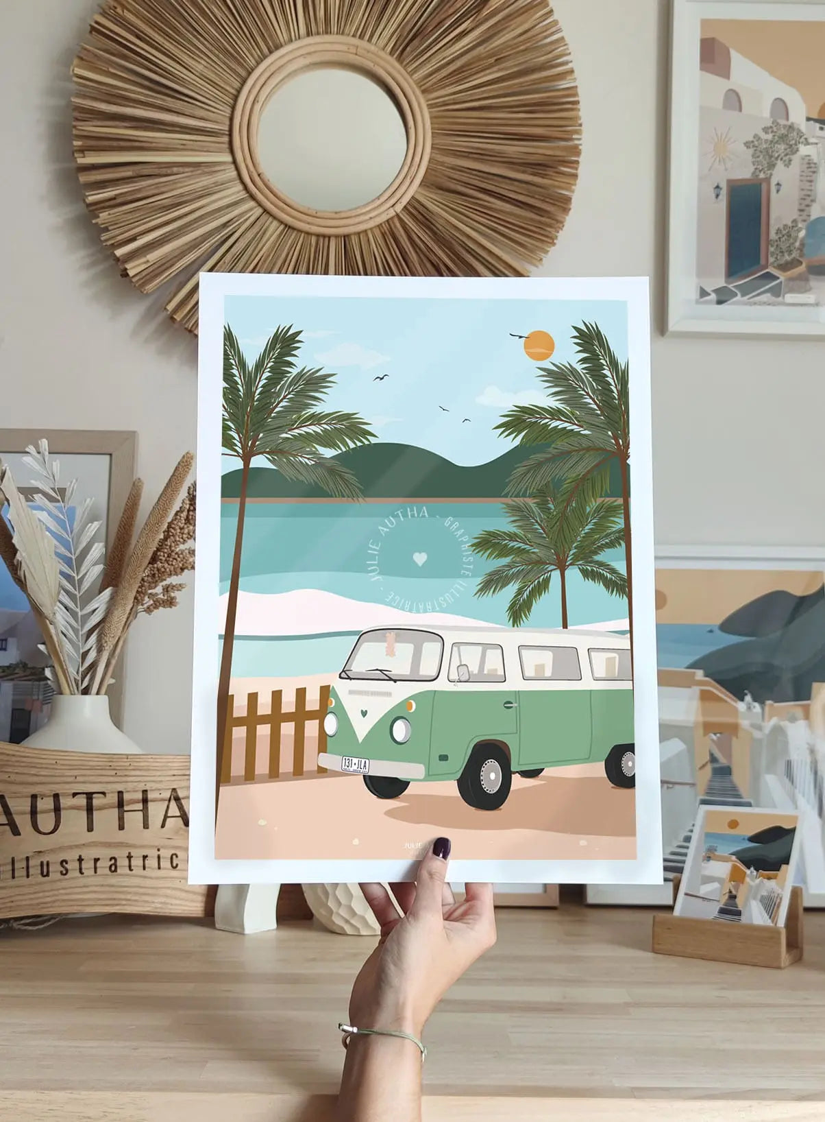 Van life - Affiche Julie Autha