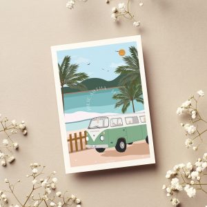 Carte postale Van - A6